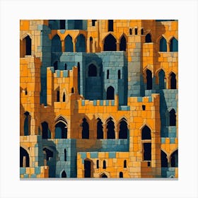 City Of Towers Canvas Print