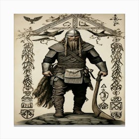Viking 3 Canvas Print