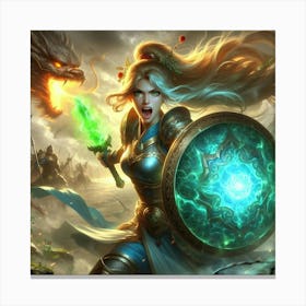 League Of Legends Canvas Print