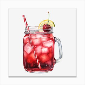 Cherry Margarita 6 Canvas Print