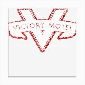 Victory Motel Canvas Print