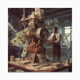 Wealth Creation Method Canvas Print