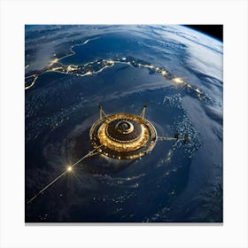 Space Station Canvas Print