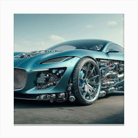 Jaguar F-Type Concept Canvas Print