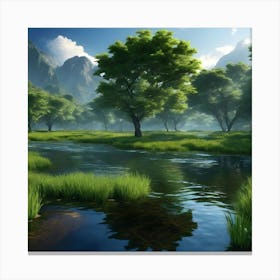 Landscape - Landscape Stock Videos & Royalty-Free Footage Canvas Print