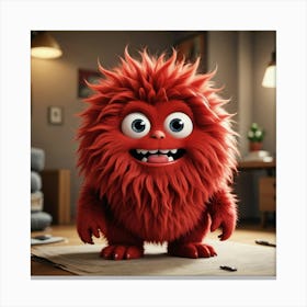 Squishy Monster Canvas Print