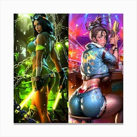 Overwatch Canvas Print