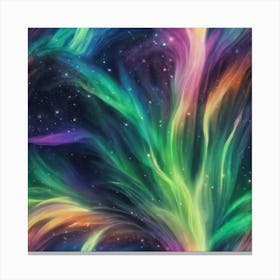 141521 Aurora Borealis, Vibrant Lights Dancing In The Nig Xl 1024 V1 0 Canvas Print