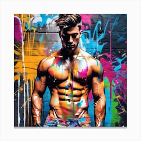 Sexy Man Canvas Print