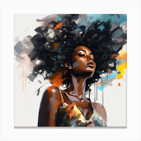 Afrocentric Artwork Canvas Print