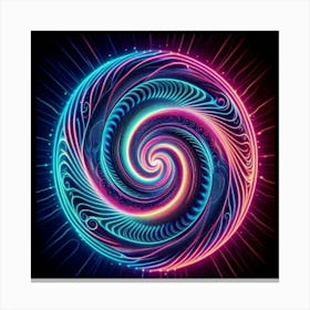 Psychedelic Spiral 3 Toile