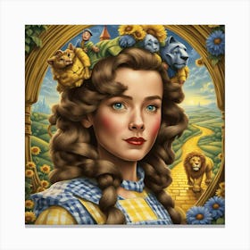 Wizard Of Oz Canvas Print