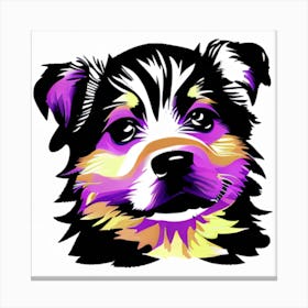 Australian Shepherd Dog Canvas Print