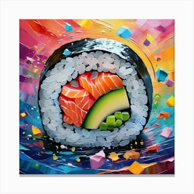 Sushi Art 7 Canvas Print