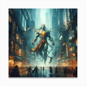 Lord Of The City Canvas Print