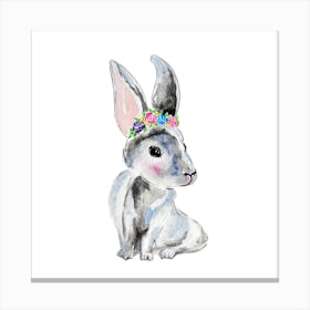 Bunny V Canvas Print