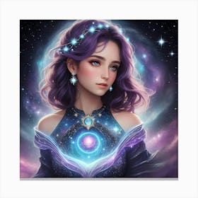 Cosmic Goddess  Canvas Print