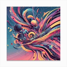 Random Design 6 Canvas Print