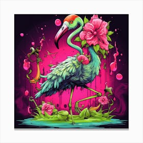 Flamingo 1 Canvas Print