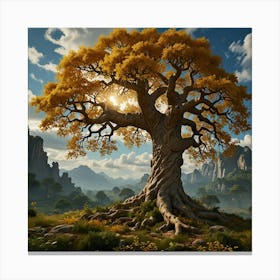 Tree Of Life 30 Canvas Print