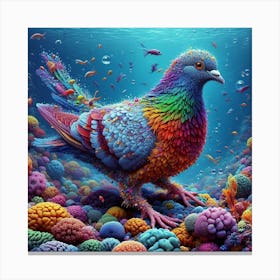 Pigeon 1 Canvas Print