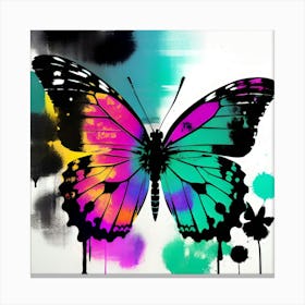 Butterfly Painting 166 Canvas Print