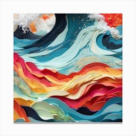 'The Wave' Canvas Print