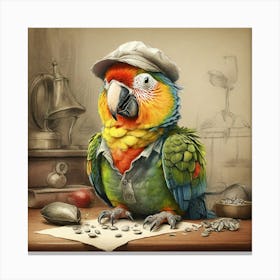 Parrot 31 Canvas Print