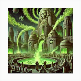 Cult Of Aphraxis Canvas Print