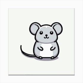 Cute Animal Vector Canvas Print