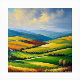 Landscape Painting 131 Canvas Print