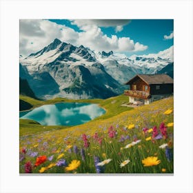 Swiss Alps 1 Canvas Print