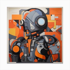 Robot 12 Canvas Print