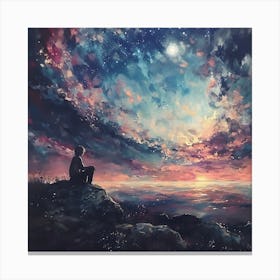 Moment Of Universal Reflection Canvas Print
