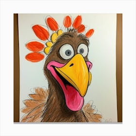 Thanksgiving Turkey 2 Canvas Print