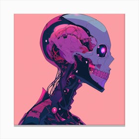 Skeleton 19 Canvas Print