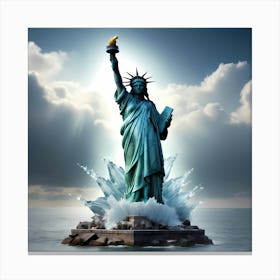 Statue Of Liberty Canvas Print