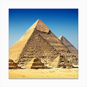 Pyramids Of Giza Canvas Print