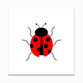 Ladybird Canvas Print