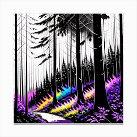 Forest Path 27 Canvas Print