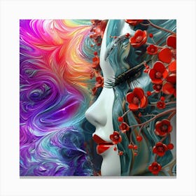 Psychedelic Art Canvas Print