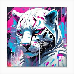 White Tiger 9 Canvas Print