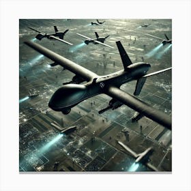 War Drones Recon Iron Commonwealth Canvas Print