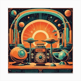 Space Station 5 Canvas Print