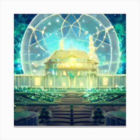 Shinobi Castle Canvas Print