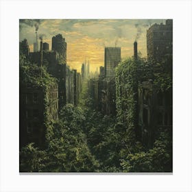 Last City Art Canvas Print