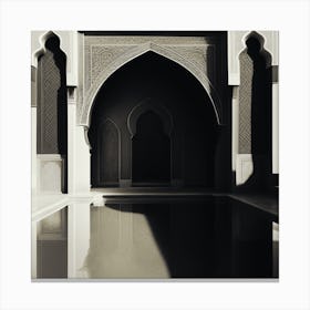 Islamic Architecture Jardin Majorelle Morocco 1 Canvas Print