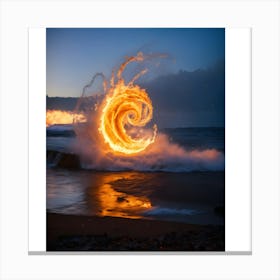 Hawaiian Fire Canvas Print