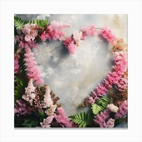 Heart Of Lilac Canvas Print