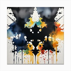 Splatter Painting 42 Canvas Print